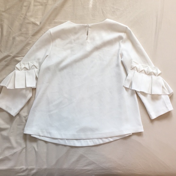 Antonio Melani Ruffle Sleeve Blouse, XS - Picture 6 of 9